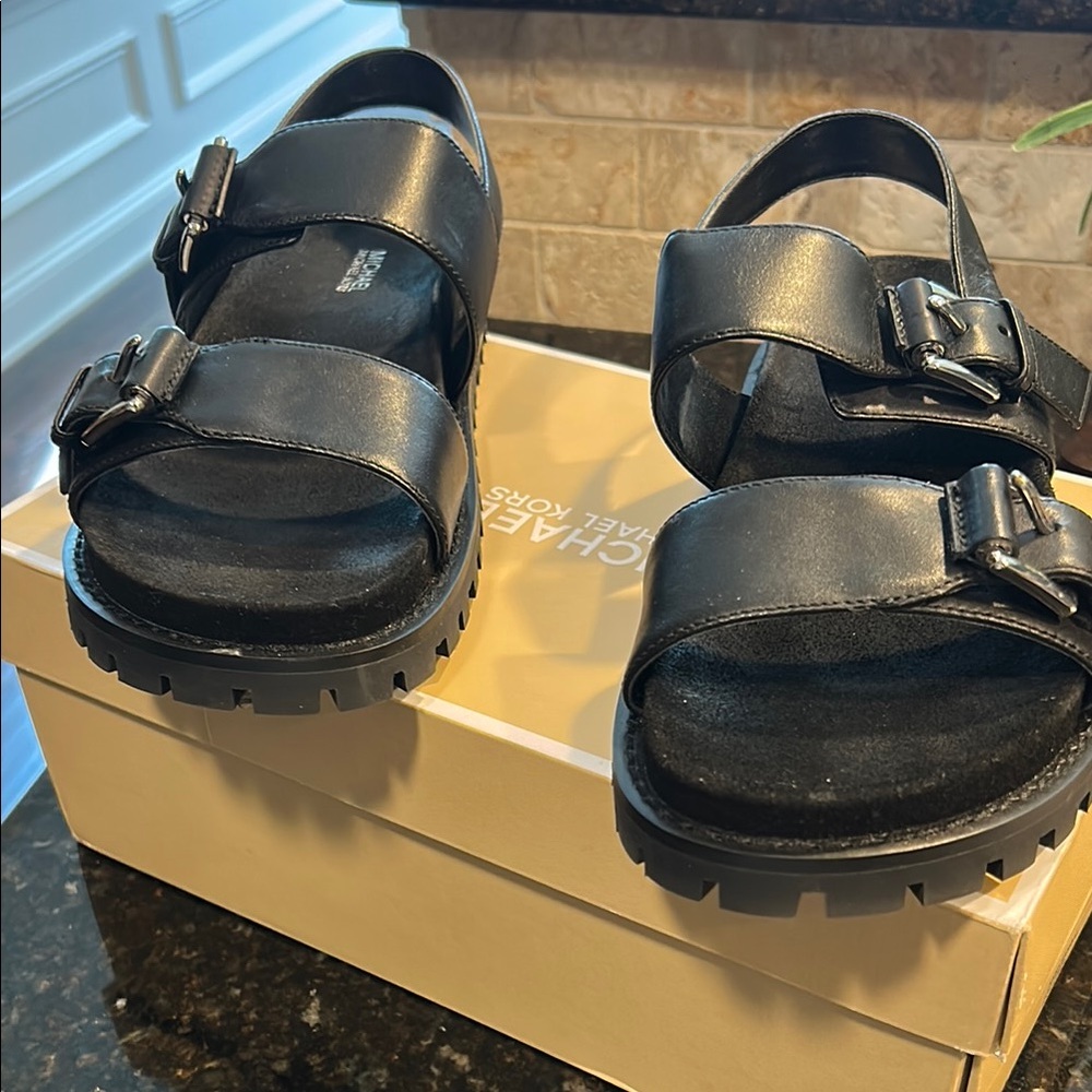 Michael Kors Black Sandals